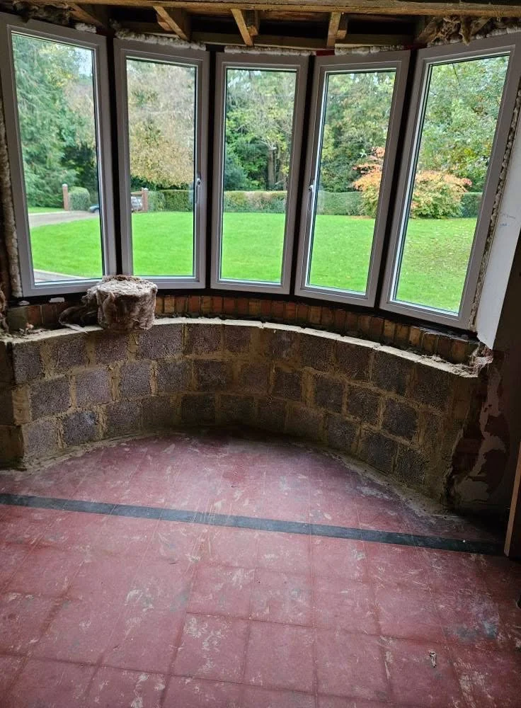 Bay window before