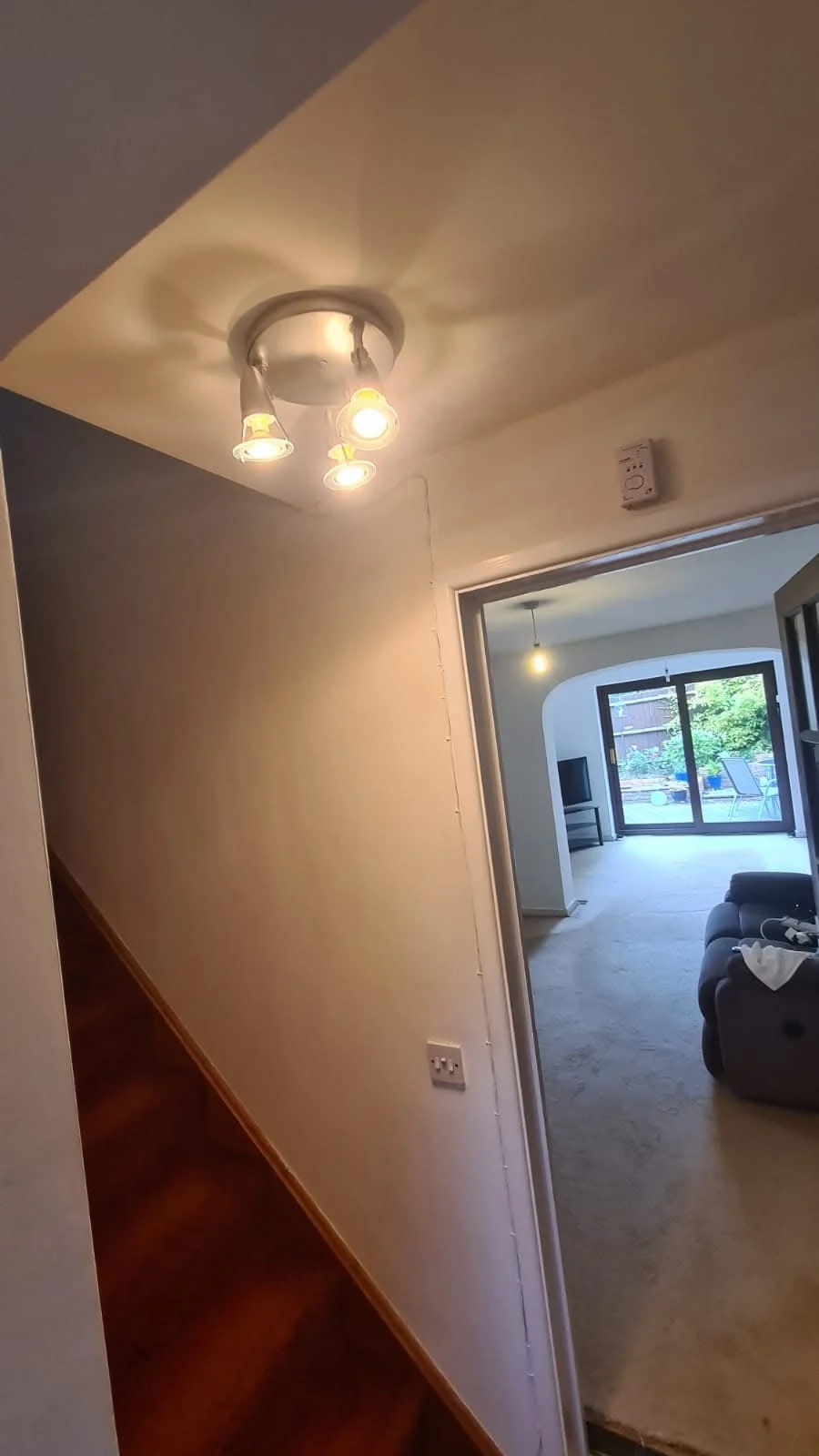 Hallway before